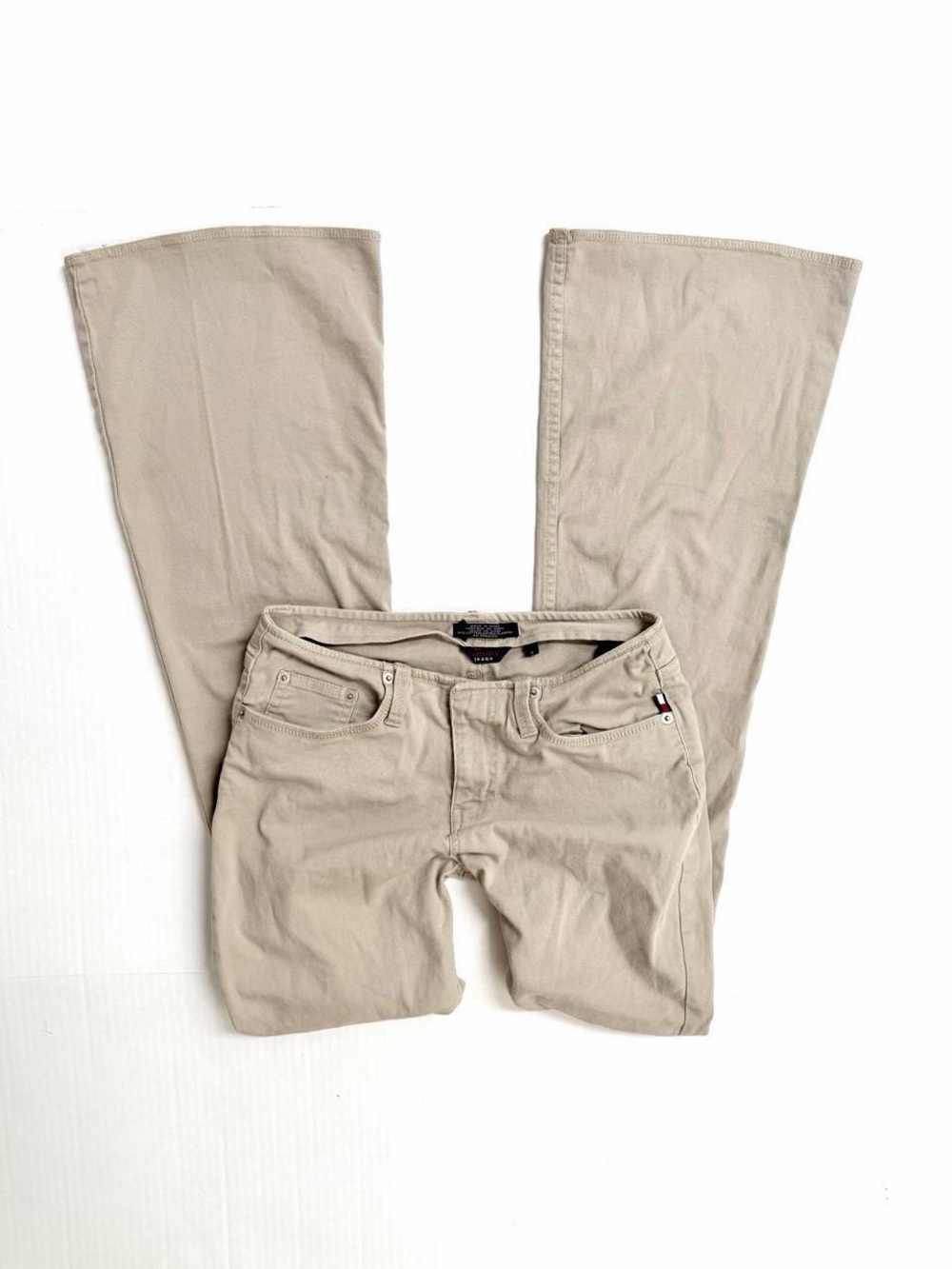 Tommy Hilfiger Khaki Straight Leg Jeans